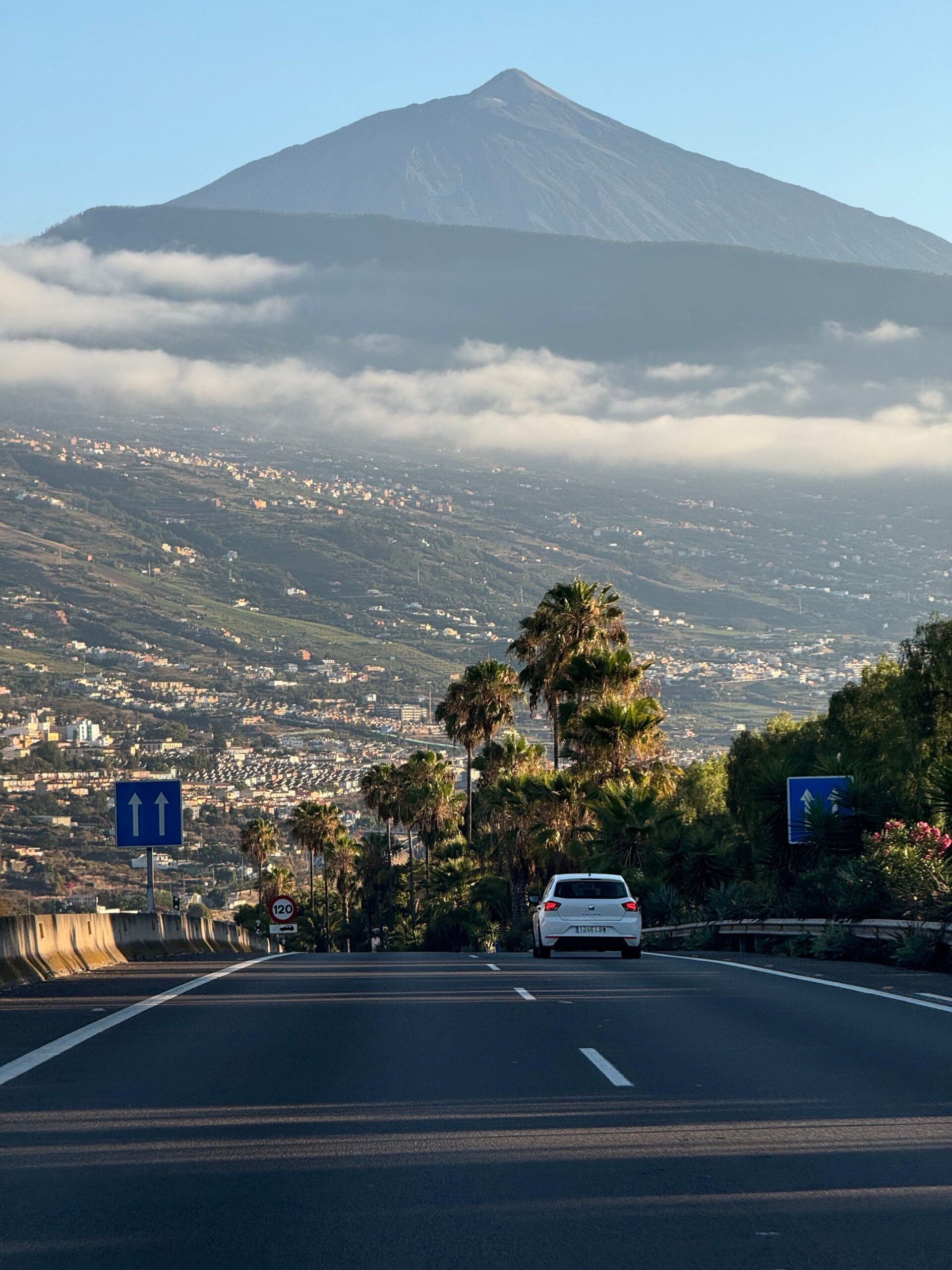 Teide as seen from the TF-5