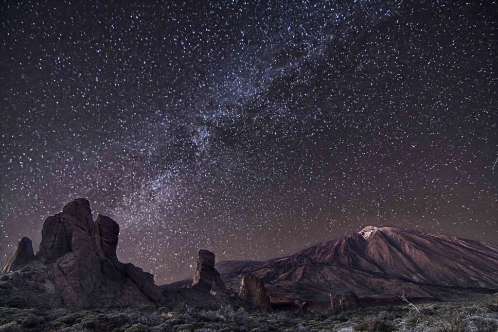 Teide night sky